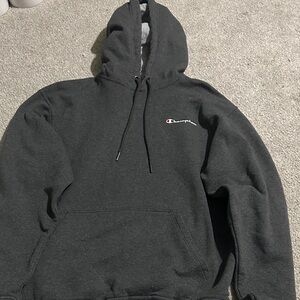 Champion Men's Dark Gray Hoodie